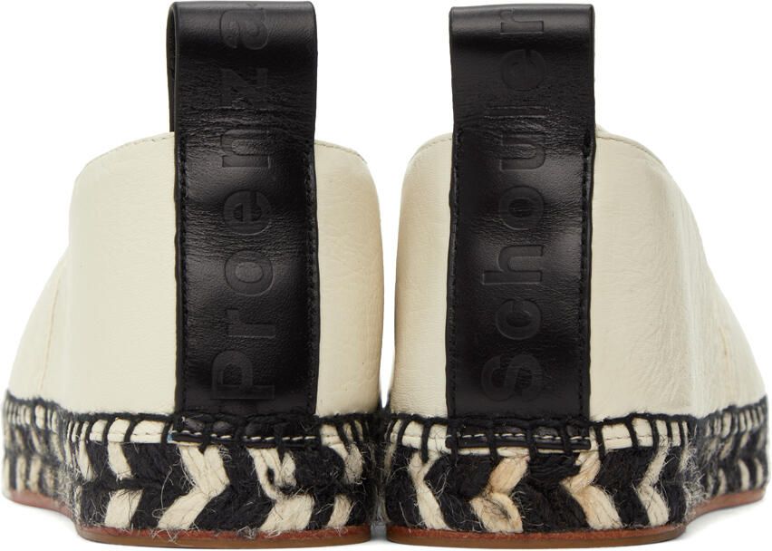 Proenza Schouler Off-White Square Espadrilles
