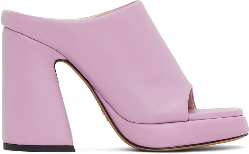Proenza Schouler Purple Forma Platform Sandals
