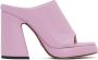 Proenza Schouler Purple Forma Platform Sandals - Thumbnail 1