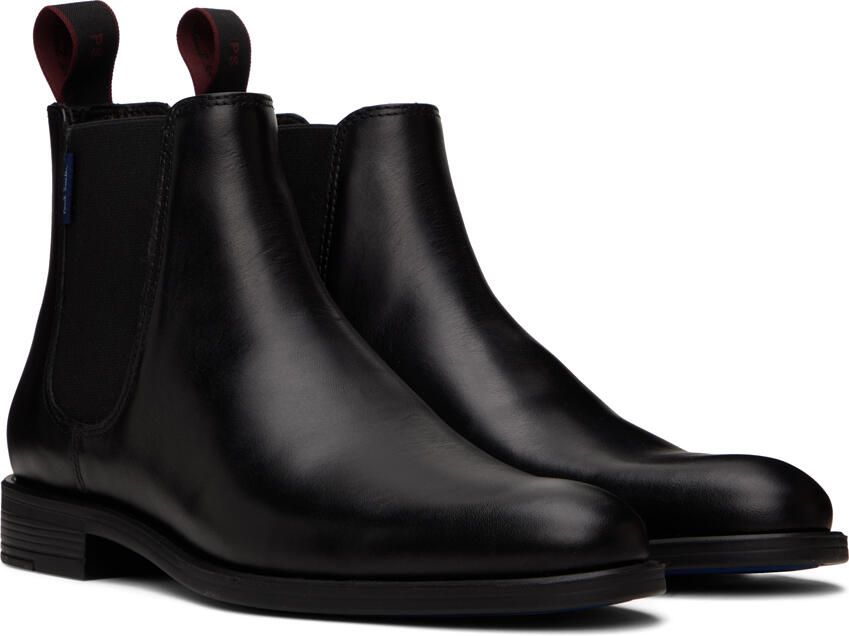 PS by Paul Smith Black Cedric Chelsea Boots - Picture 2