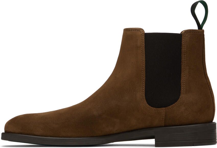 PS by Paul Smith Brown Cedric Chelsea Boots - Picture 3