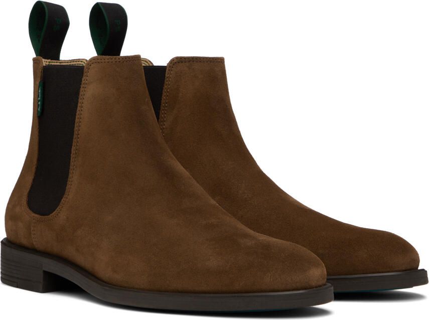 PS by Paul Smith Brown Cedric Chelsea Boots - Picture 2