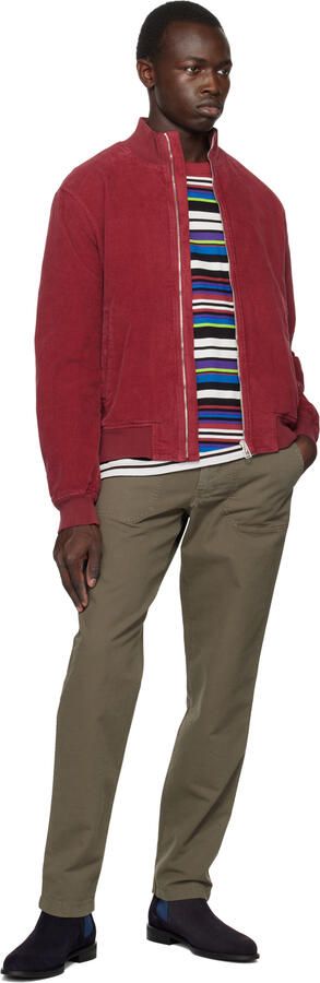 PS by Paul Smith Navy Cedric Chelsea Boots - Picture 4