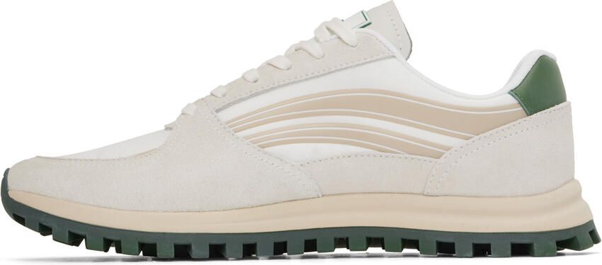 PS by Paul Smith White & Beige Damon Sneakers - Picture 3