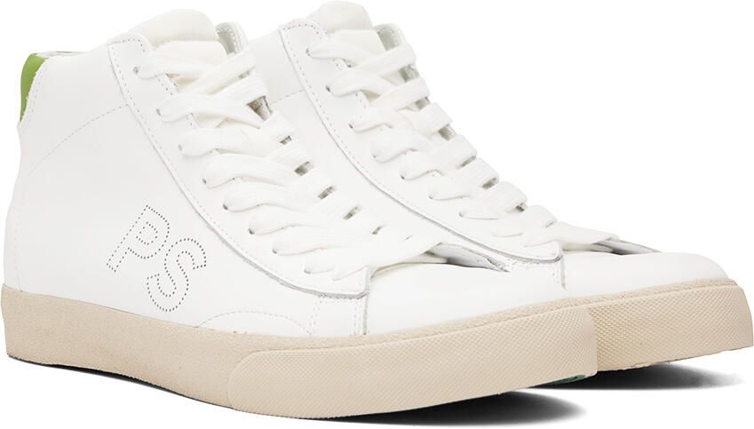 PS by Paul Smith White Glory High Sneakers - Picture 2