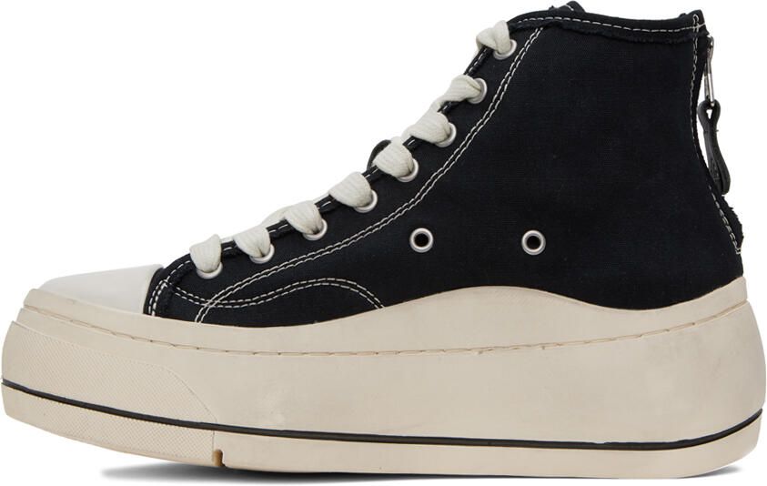 R13 Black Kurt High-Top Sneakers - Picture 3