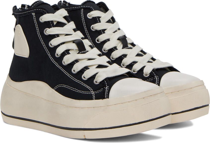 R13 Black Kurt High-Top Sneakers - Picture 2