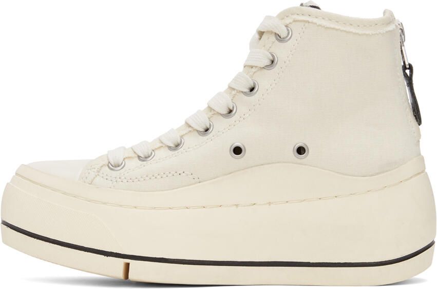 R13 Black & White Kurt Sneakers - Picture 4