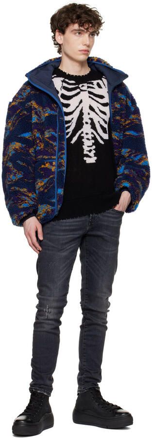 R13 Black Kurt Sneakers - Picture 4