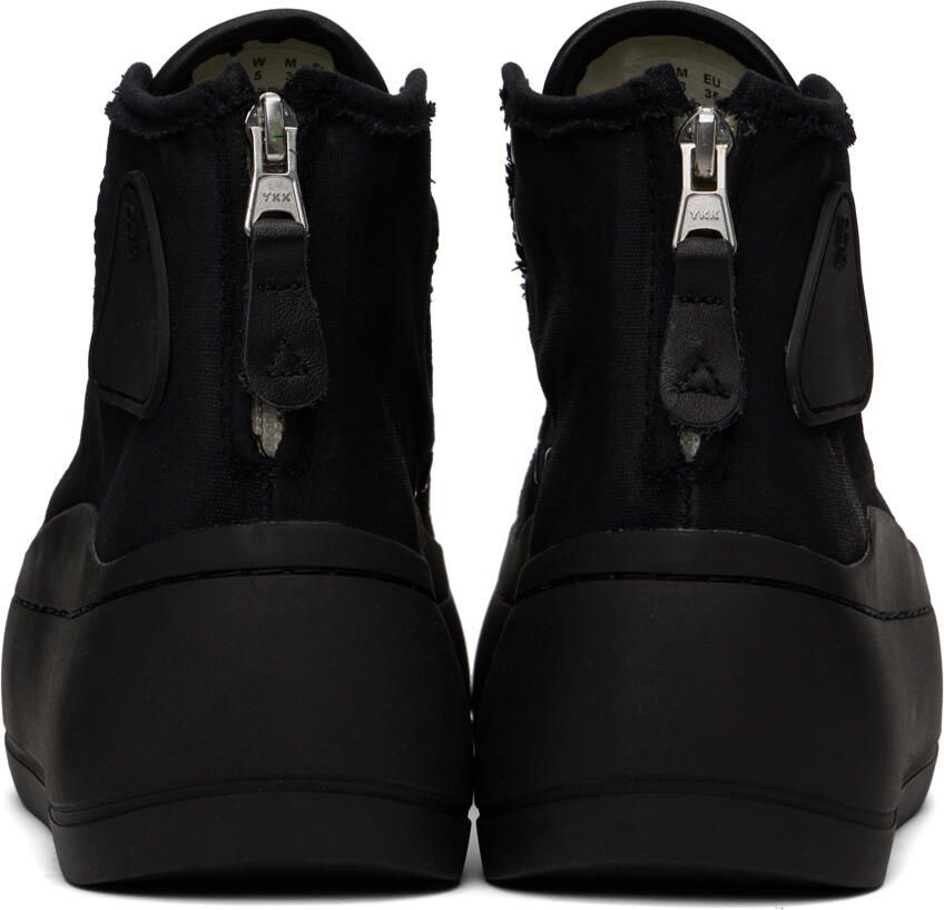 R13 Black Lace Free Kurt High-Top Sneakers
