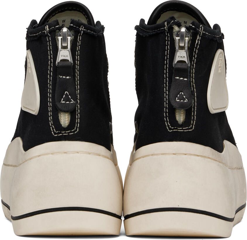 R13 Black Lace Free Kurt High-Top Sneakers