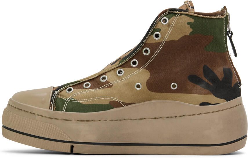 R13 Khaki Kurt Sneakers - Picture 3