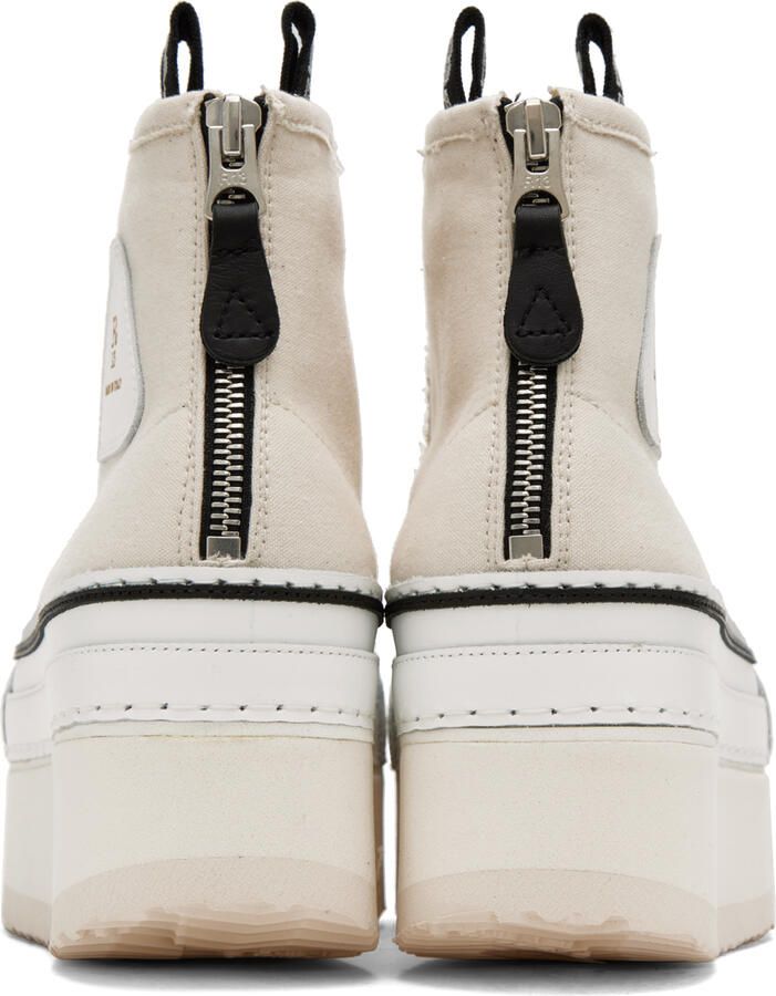R13 Off-White Courtney Sneakers - Picture 2