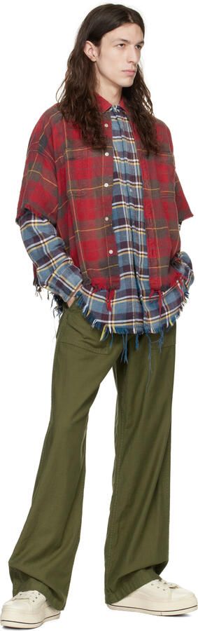 R13 Off-White Kurt High Top Sneakers - Picture 6