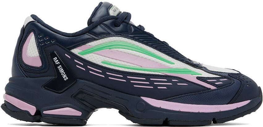 Raf Simons Navy & Pink Ultrasceptre Sneakers
