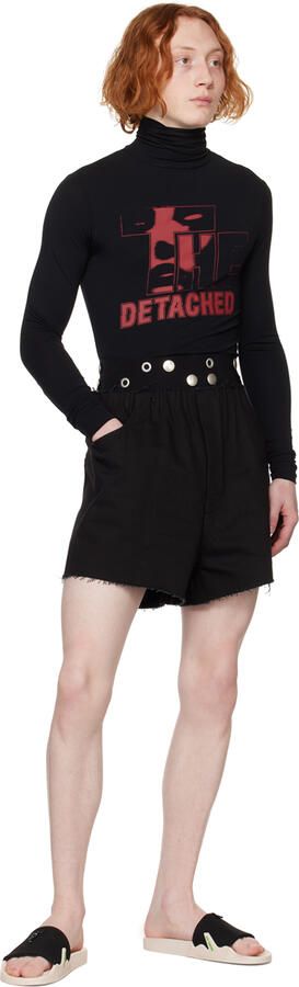 Raf Simons Black & Beige Astra Slides - Picture 6