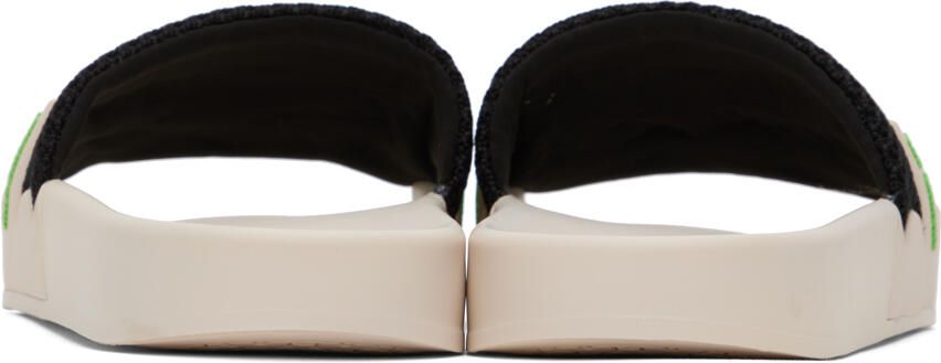 Raf Simons Black & Beige Astra Slides