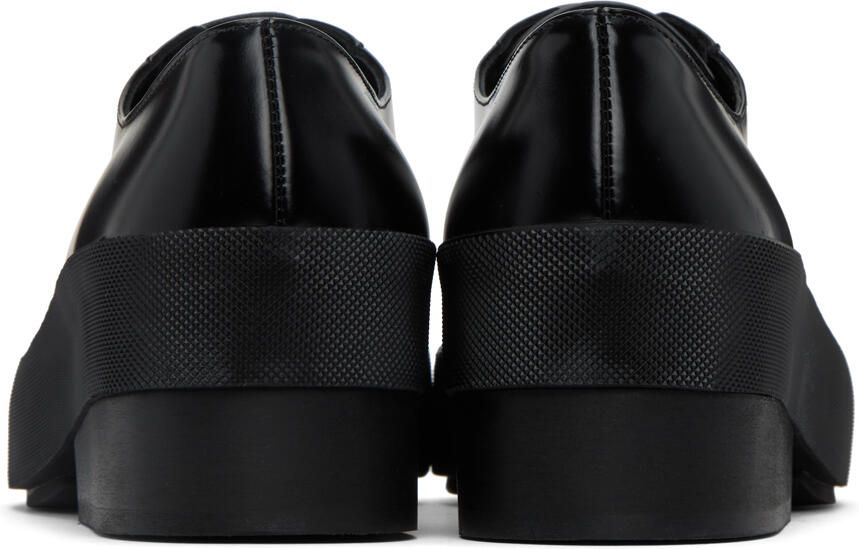 Raf Simons Black Leather Bluchers