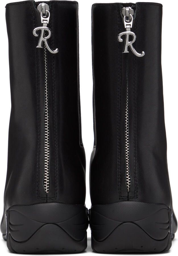 Raf Simons Black Solaris High Boots - Picture 3