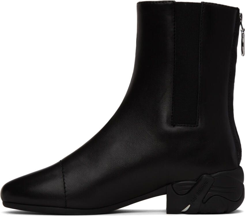 Raf Simons Black Solaris High Boots