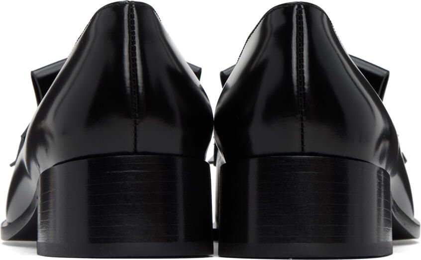 Raf Simons Black Tassel Loafers