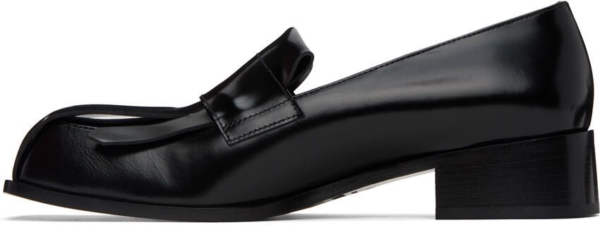 Raf Simons Black Tassel Loafers - Picture 3