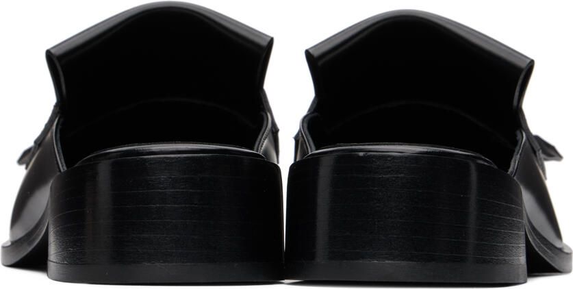 Raf Simons Black Tassel Loafers