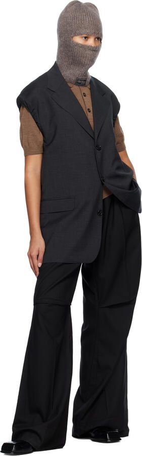 Raf Simons Black Tassel Loafers - Picture 3