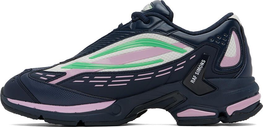 Raf Simons Navy & Pink Ultrasceptre Sneakers - Picture 3