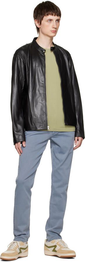 Rag & bone Beige & White Retro Court Sneakers - Picture 4