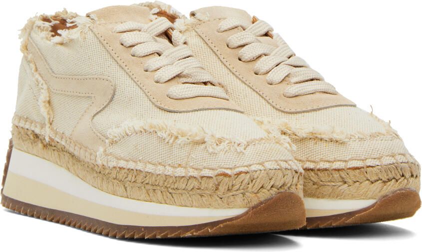 Rag & bone Beige Retro Sneakers - Picture 2