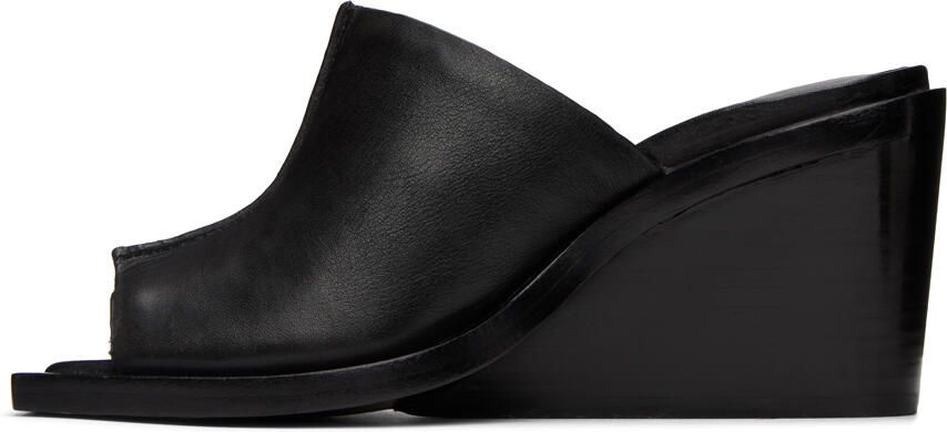 Rag & bone Black Santiago Wedge Sandals - Picture 3