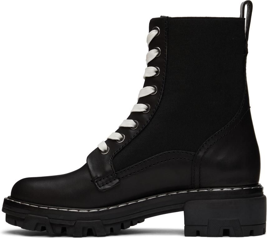 Rag & bone Black Shiloh Boots - Picture 7