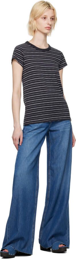 Rag & bone Navy Mara Clogs - Picture 4