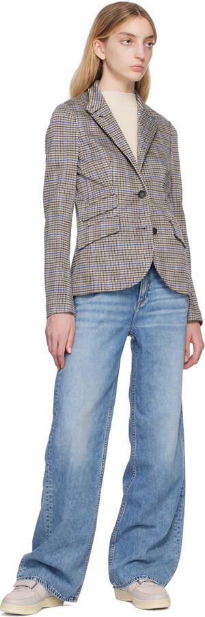 Rag & bone Purple Retro Court Sneakers - Picture 4