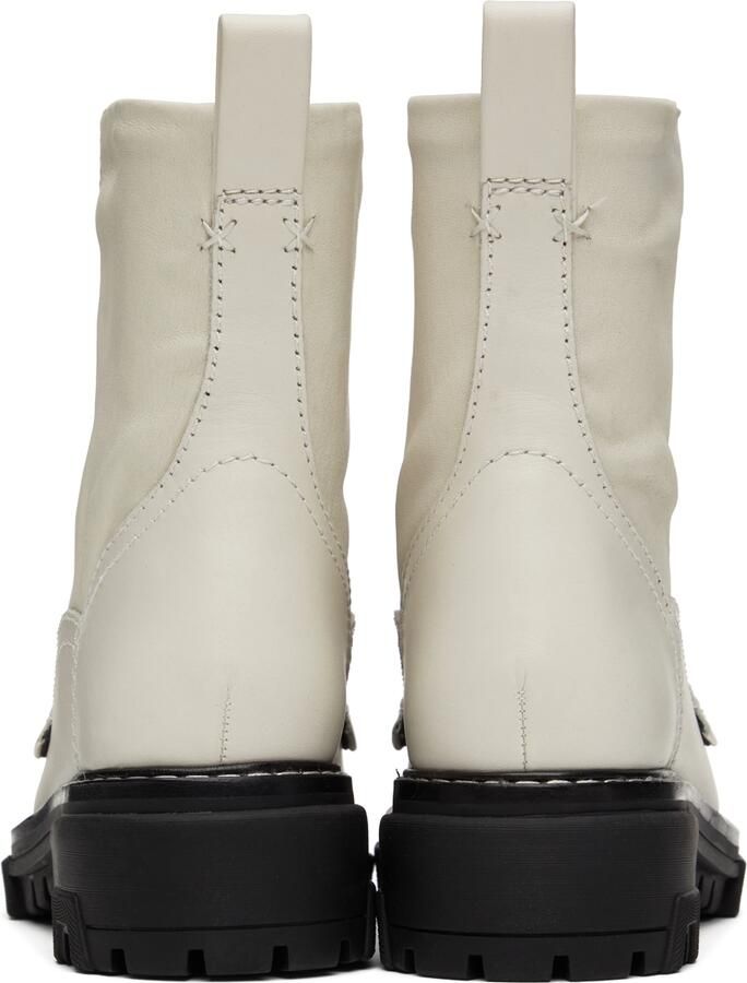 Rag & bone White Shiloh Ankle Boots - Picture 3