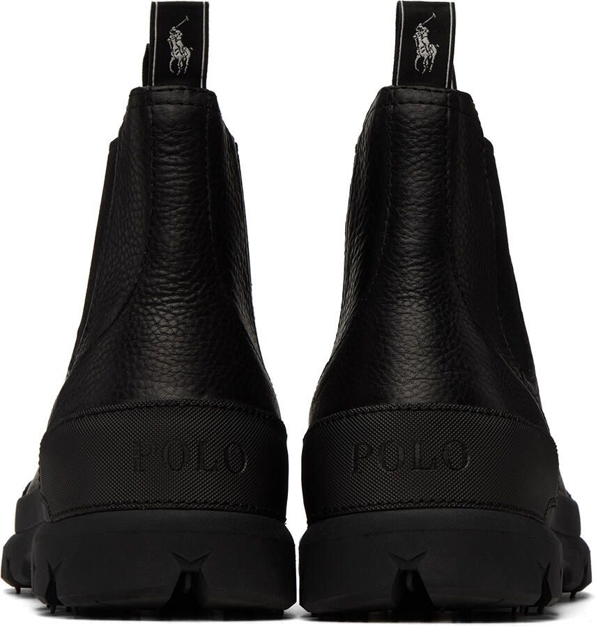 Polo Ralph Lauren Black Oslo Chelsea Boots