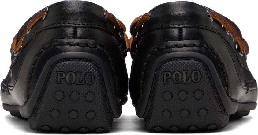 Polo Ralph Lauren Black Roberts Loafers