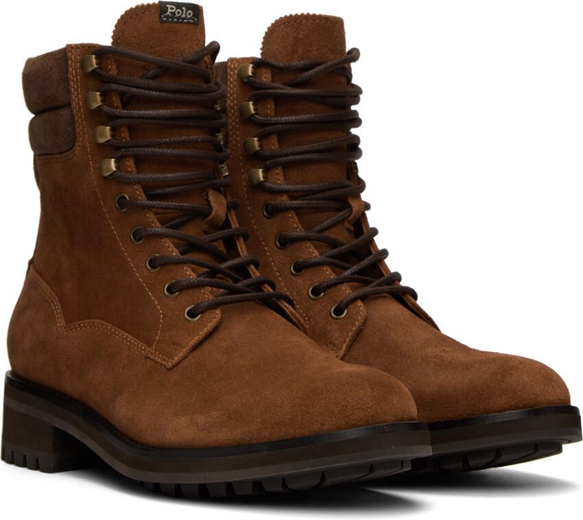 Polo Ralph Lauren Brown Bryson Field Boots - Picture 2
