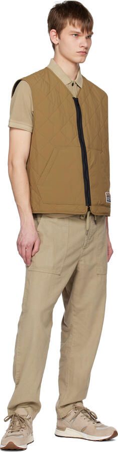 Polo Ralph Lauren Khaki Trackster 200 Sneakers - Picture 4