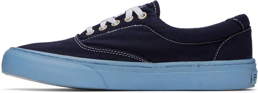 Polo Ralph Lauren Navy Keaton Sneakers - Picture 4