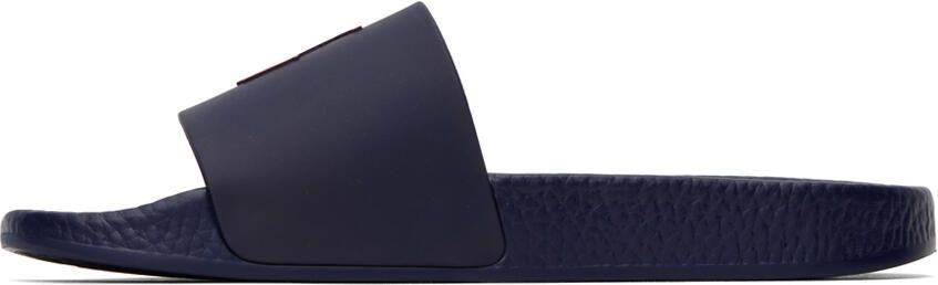 Polo Ralph Lauren Navy Pony Slides - Picture 4
