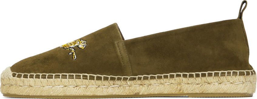 Ralph Lauren Purple Label Khaki Bowsworth Espadrilles - Picture 4