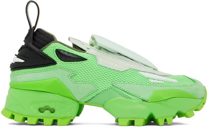 Reebok by Pyer Moss Green Tail Fury Sneakers