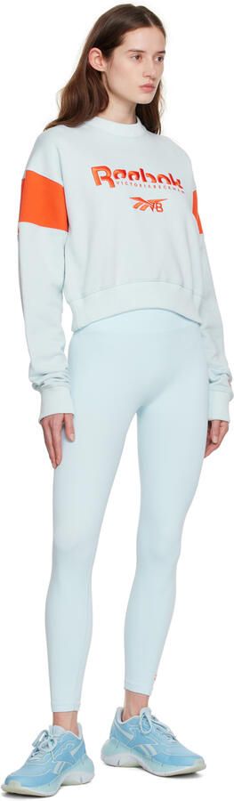 Reebok By Victoria Beckham Blue Zig Kinetica Sneakers - Picture 4