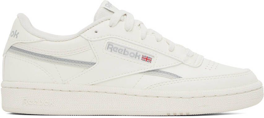 Reebok Classics Off-White & Gray Club C 85 Sneakers