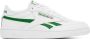 Reebok Classics White & Green Club C Revenge Sneakers - Thumbnail 1