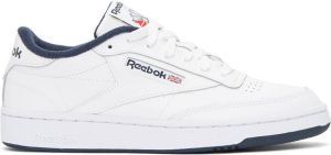 Reebok Classics White & Navy Club C 85 Sneakers
