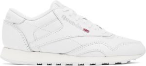 Reebok Classics White Classic Leather Plus Sneakers