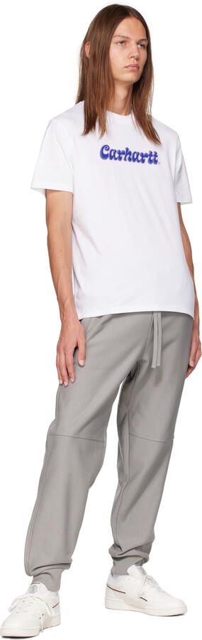 Reebok Classics Off-White & Burgundy Club C 85 Sneakers - Picture 4